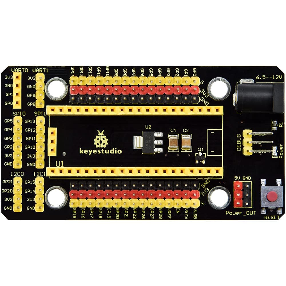 KEYESTUDIO Raspberry Pi PI-CO Expansion Board for Raspberry Pi Pi co Raspberry Pi Pico