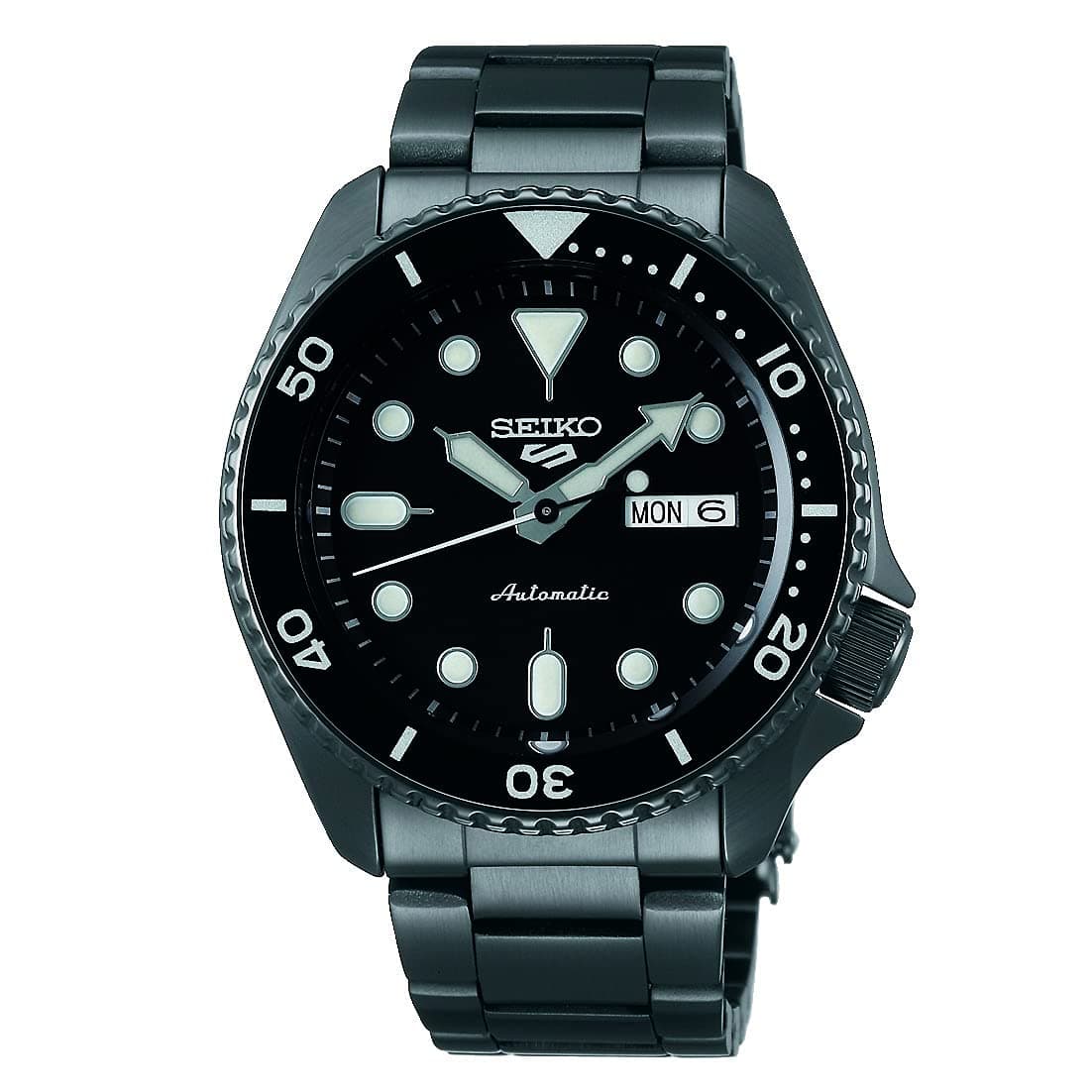 Automatic Watch for Men - 5 Sports - Day/Date Calendar, LumiBrite Hands and Markers, and Rotating Bezel, 100m Water-Resistant