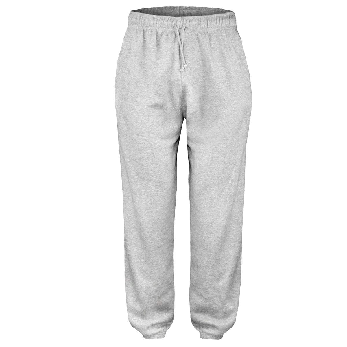 Raiken Men's Fleece Joggers Track Cuffed Bottoms Plain Trouser Sweat Jogging Pant