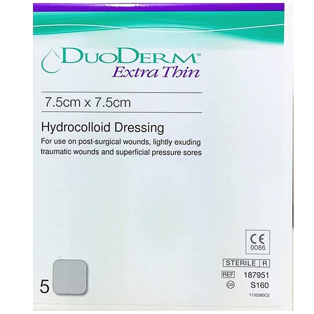 Duoderm Extra Thin Cgf Dressing 3 x 3 in./Box of 20 by Convatec