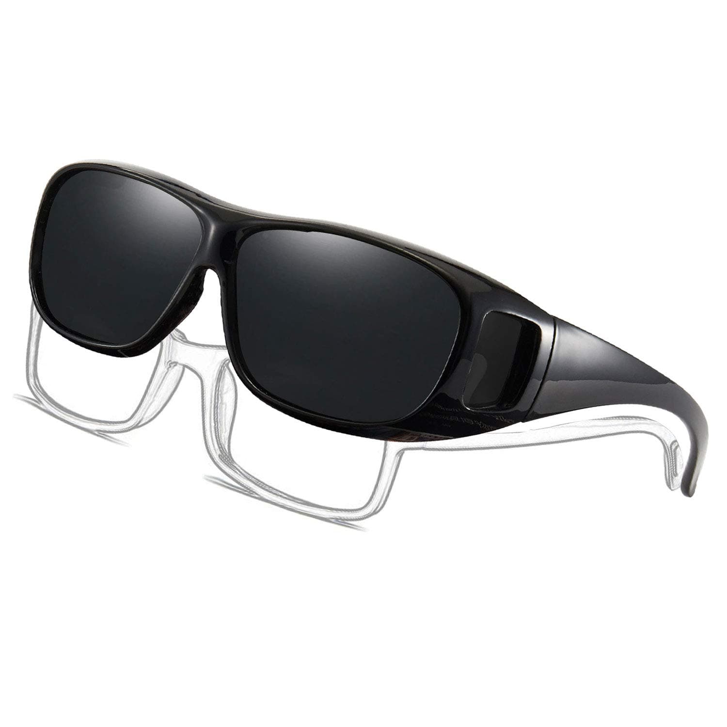 Over glasses sunglasses Polarized/Wear Over/fit over Glasses Driver Outdoor sports sunglasses men women