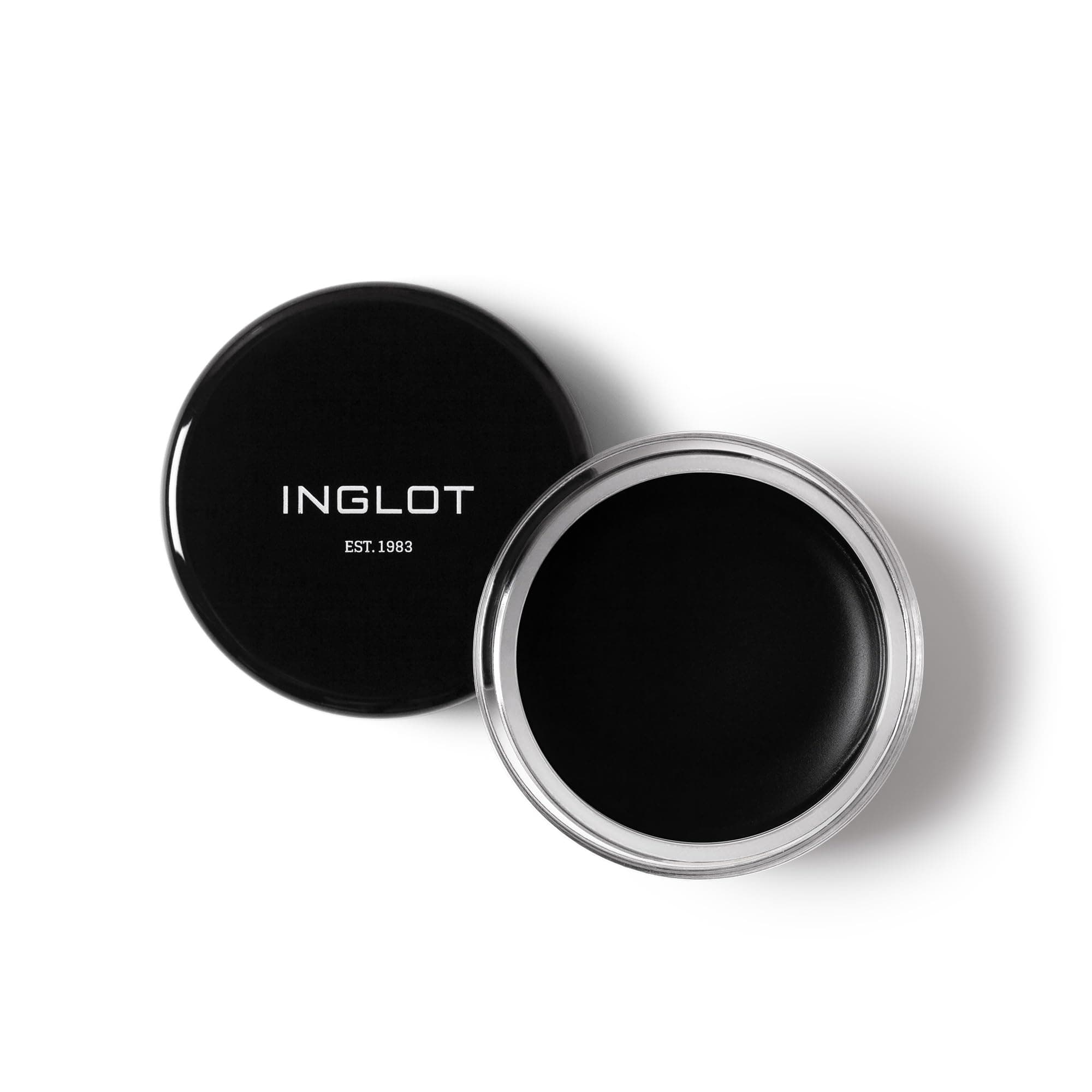 INGLOT Duraline & AMC Gel Eyeliner 77 Black Matte Duo/Combo Pack
