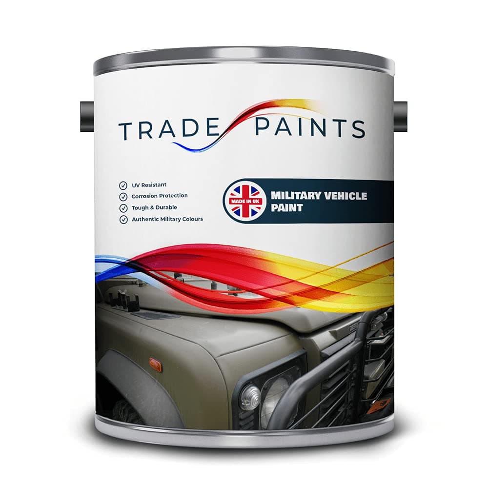 Military Vehicle Paint Matt NATO Green 5L – Durable Coating for Off-Road Vehicles, Ex-Army Vehicles, and Commercial Van Conversions – for Long-Lasting, Weather-Resistant Finish
