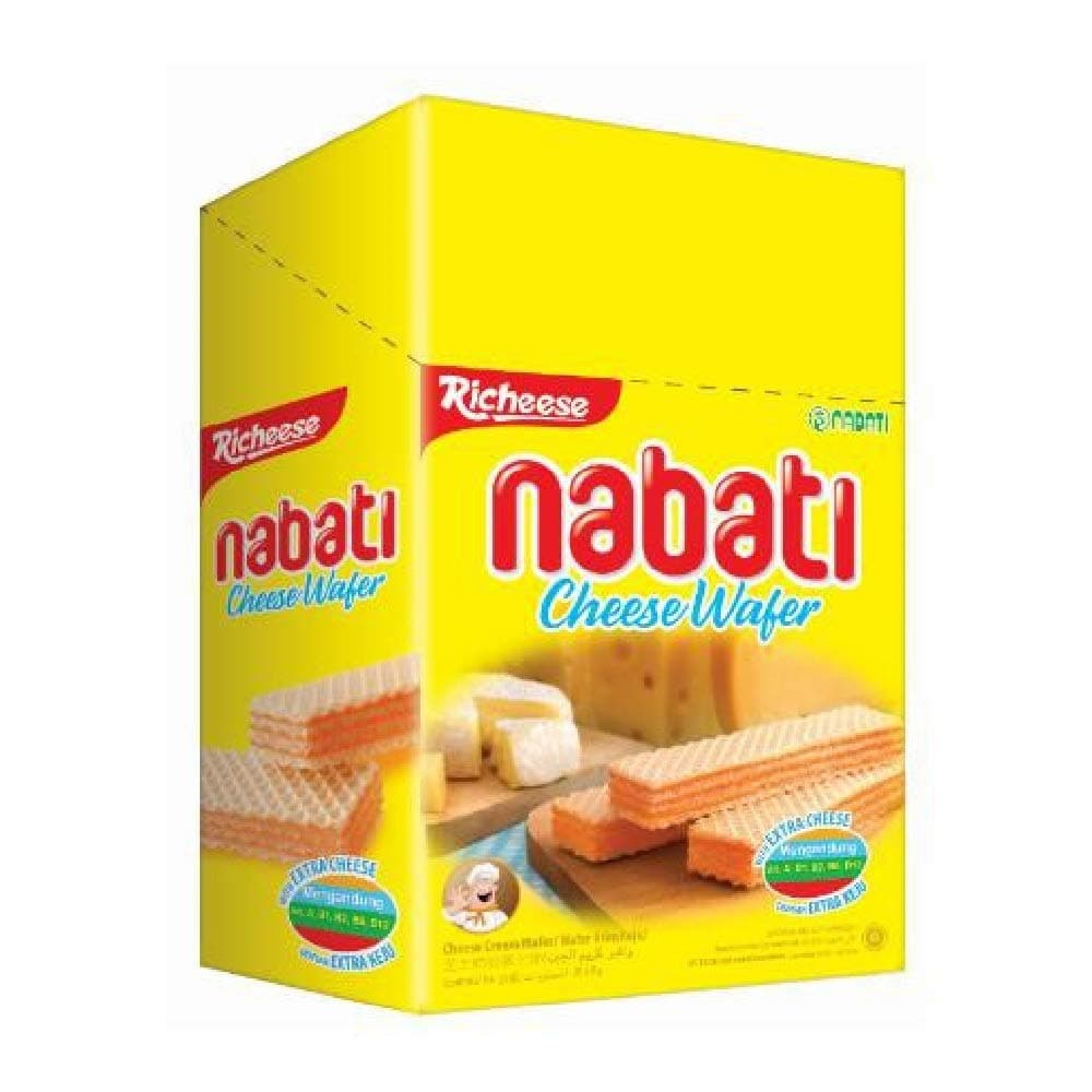 Richeese Nabati Cheese Wafer 18g (80 Piece)