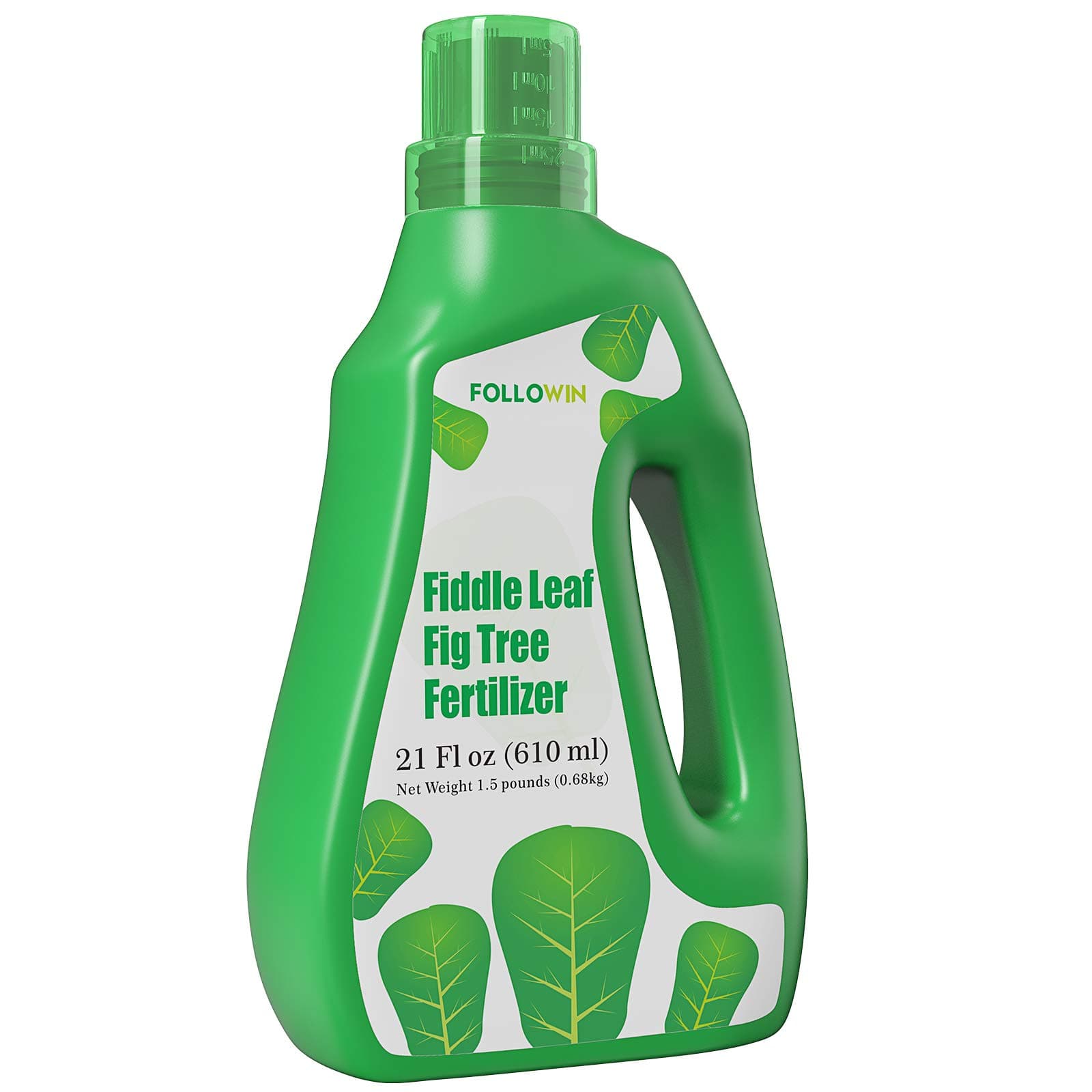 Fiddle Leaf Fig Tree Plant Food 21 oz,Liquid Houseplant Fertilizer with 3-1-2 NPK Ration for Healthy Roots,Stems and Leaves