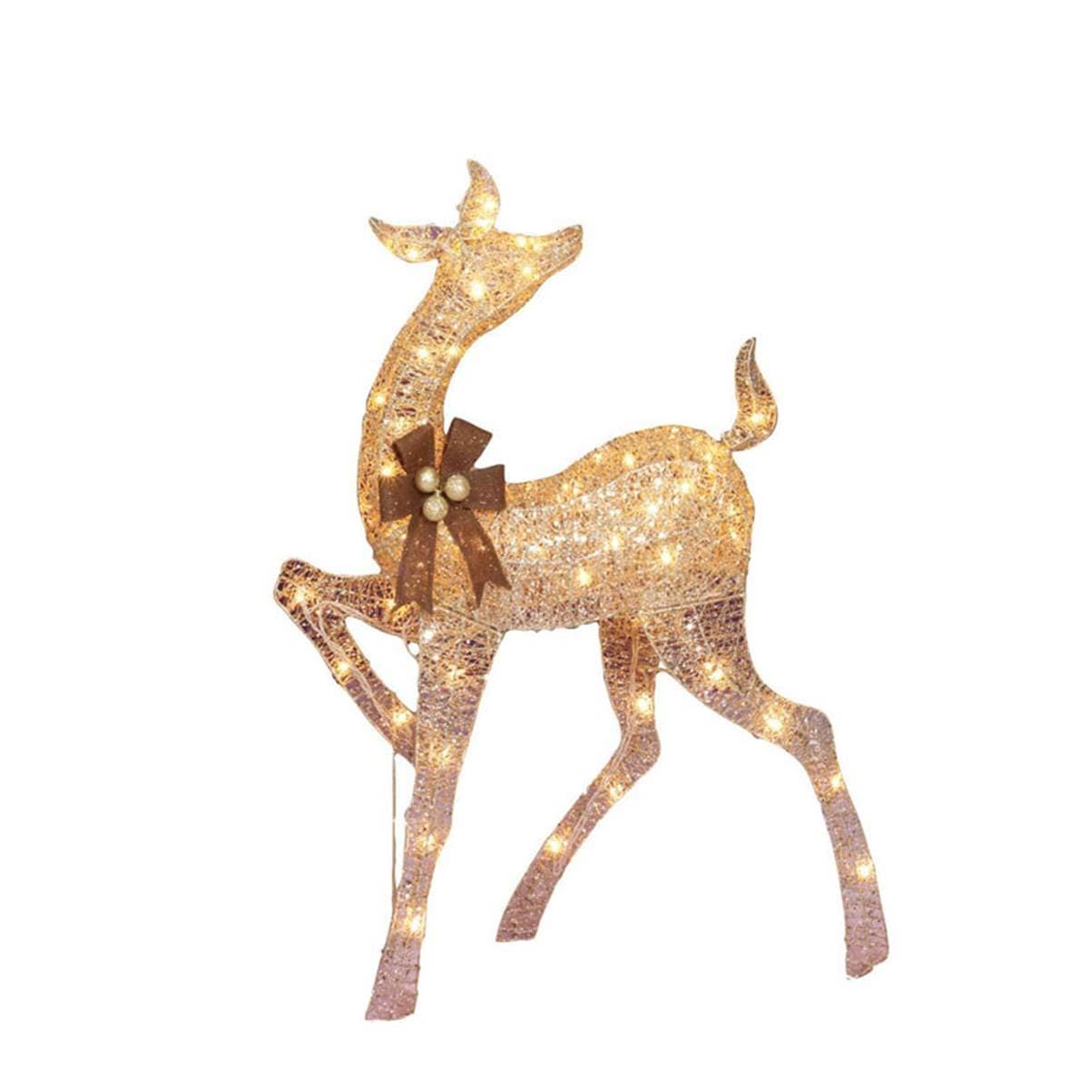 US Glittering Champagne Standing Doe