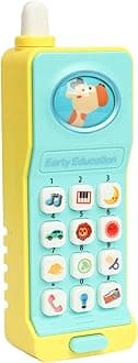 Kids Model Phone Toys Gifts Funny Toys Cell Phone for Girls Boys Ages 1-3 Years Old Preschoolers Green One Size