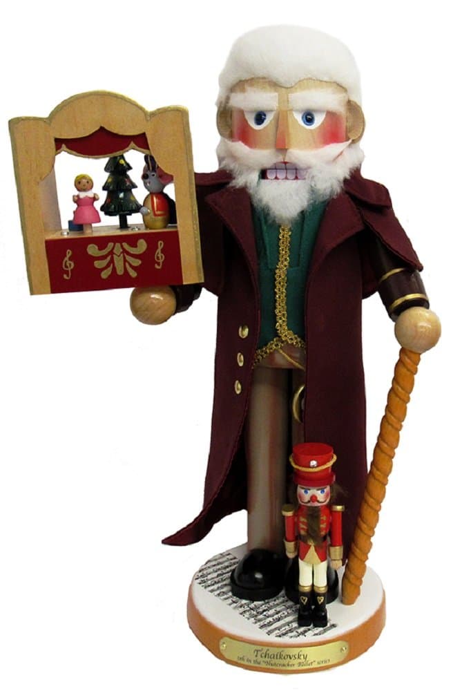 Kurt Adler Steinbach Tchaikovsky Musical Nutcracker Christmas Décor, STD, Multicolored