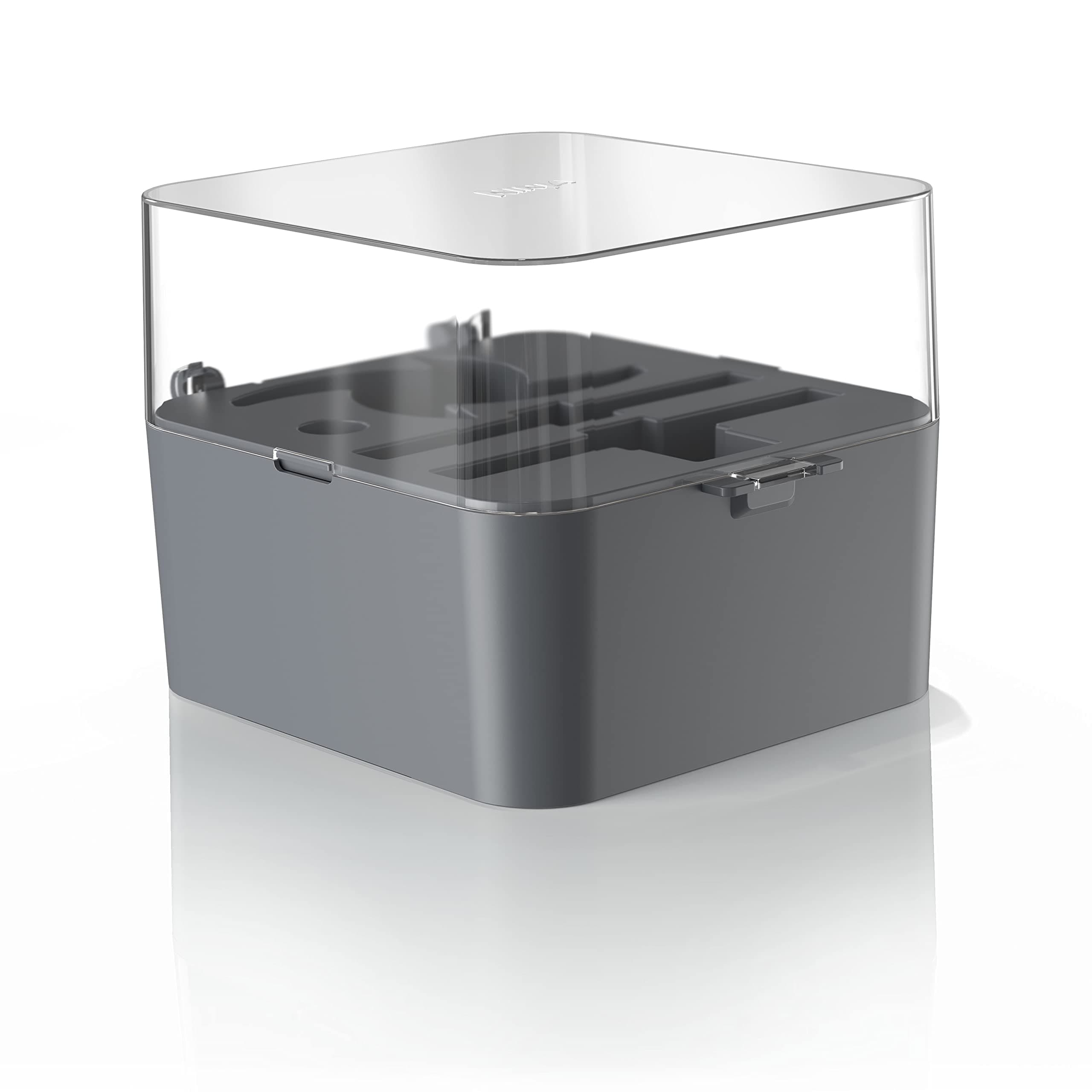 Ninja XSKNF70SBX Professional XL Food Processor Storage Box, (Compatible with NF700 Ninja Food Processors : Specifically for storing Dough Blade, Chop Blade, & Discs)., Gray