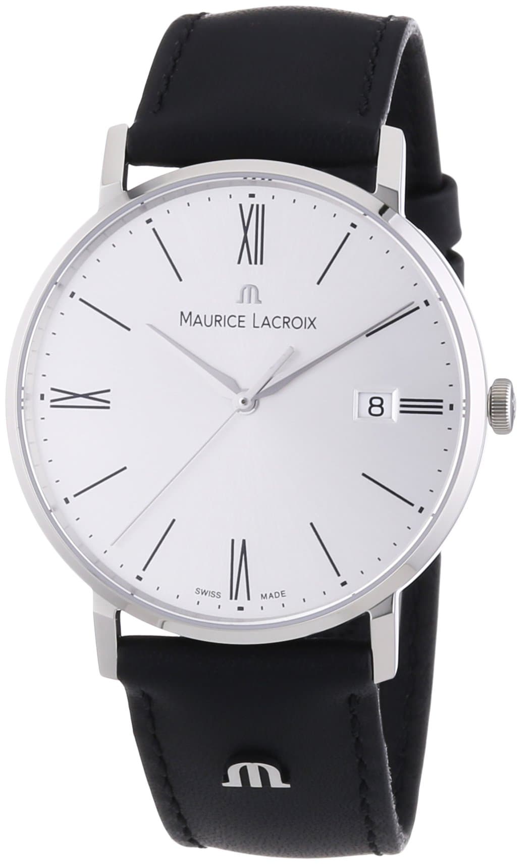 Maurice Lacroix Women's Eliros Quartz Watch with Silver Dial Analogue Display and Silver Stainless Steel Bracelet