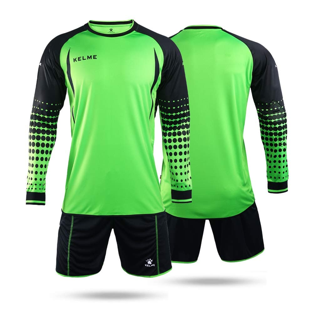 Kelme Boy's Long Sleeve Soccer Shirts, Soccer Shorts, Jersy Uniform Soccer