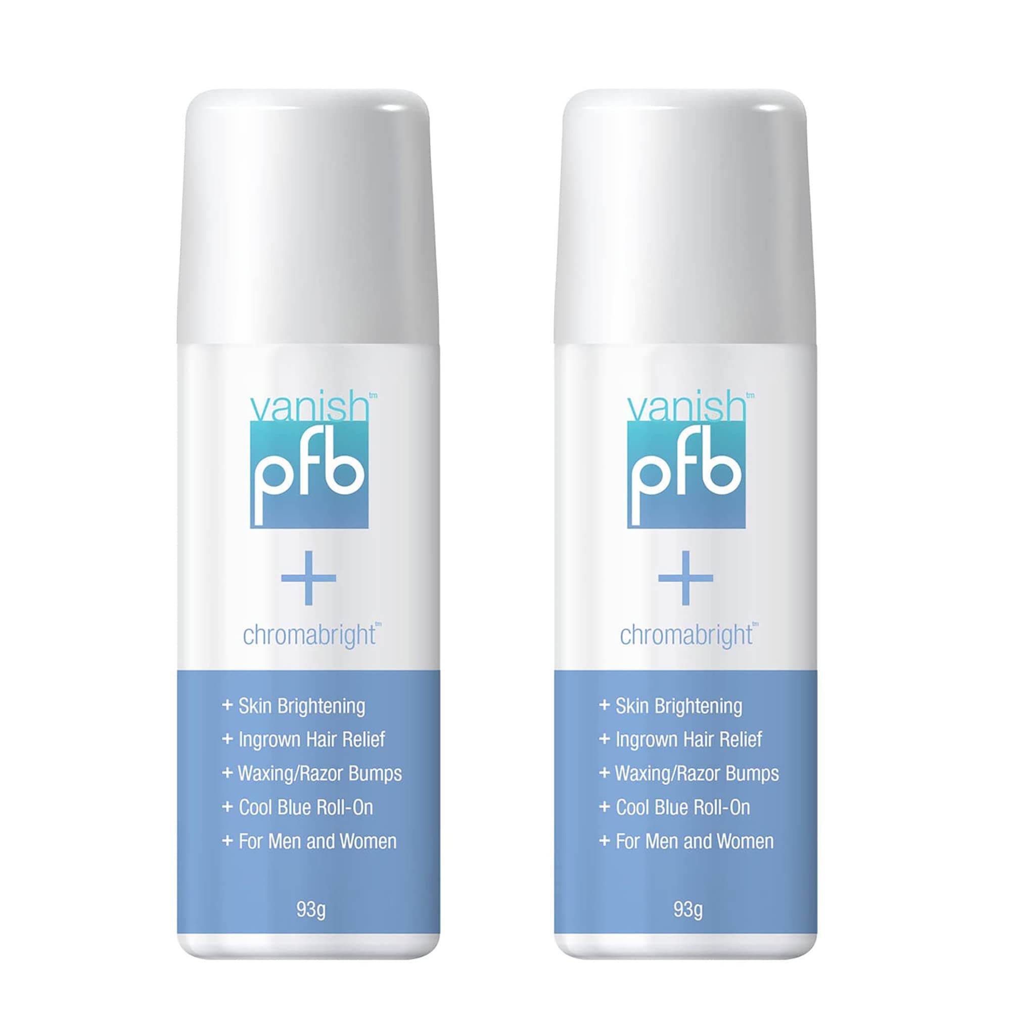 PFB Vanish Razor Bump Stopper Skin Care Treatment 2 PACK.