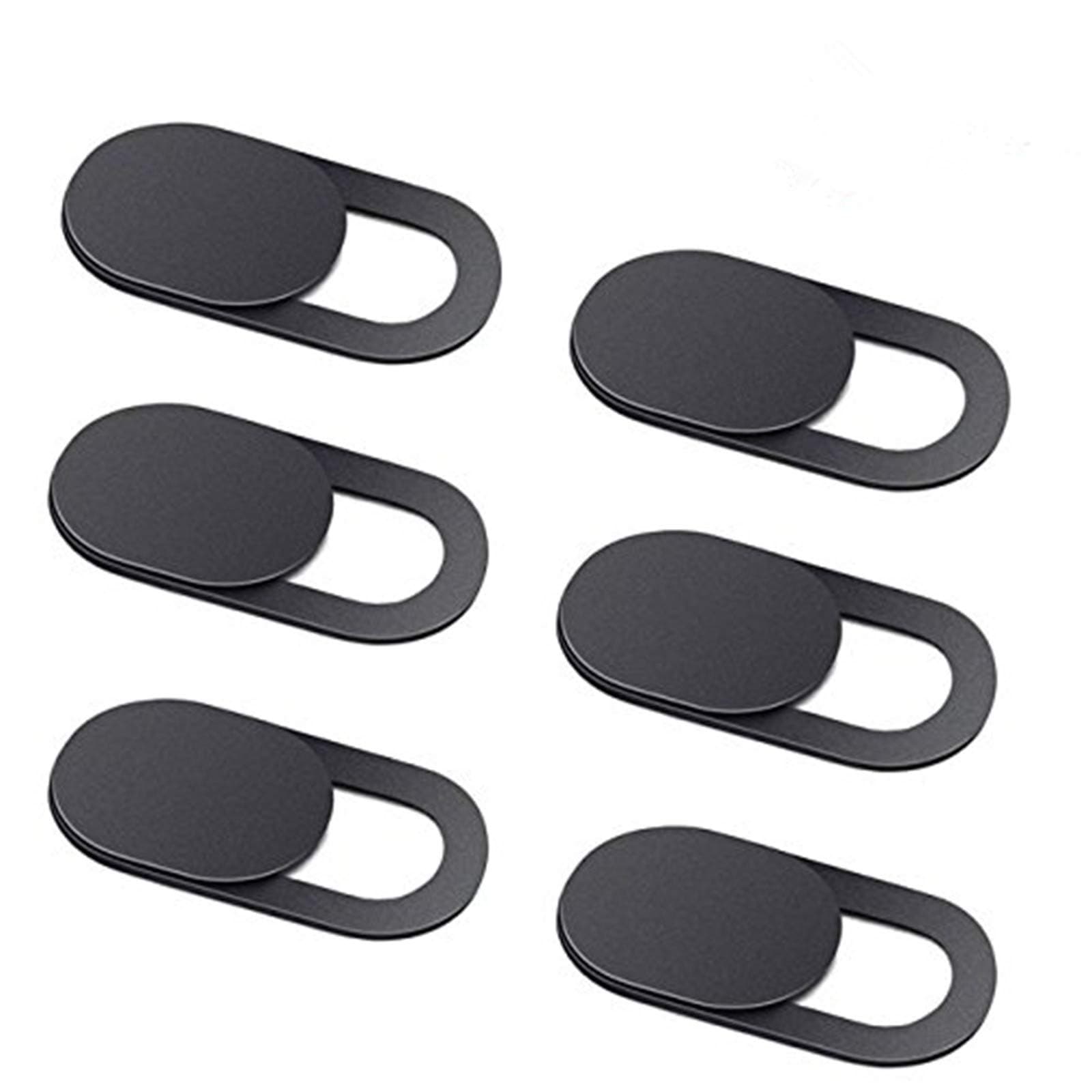 Laptop Webcam Cover Slide, 0.03 inch Ultra-Thin Slide Camera Cover for MacBook Pro, iPhone, Laptop, Mac, PC, Surfase Pro, Protecting Your Digital Life (6 Pack)