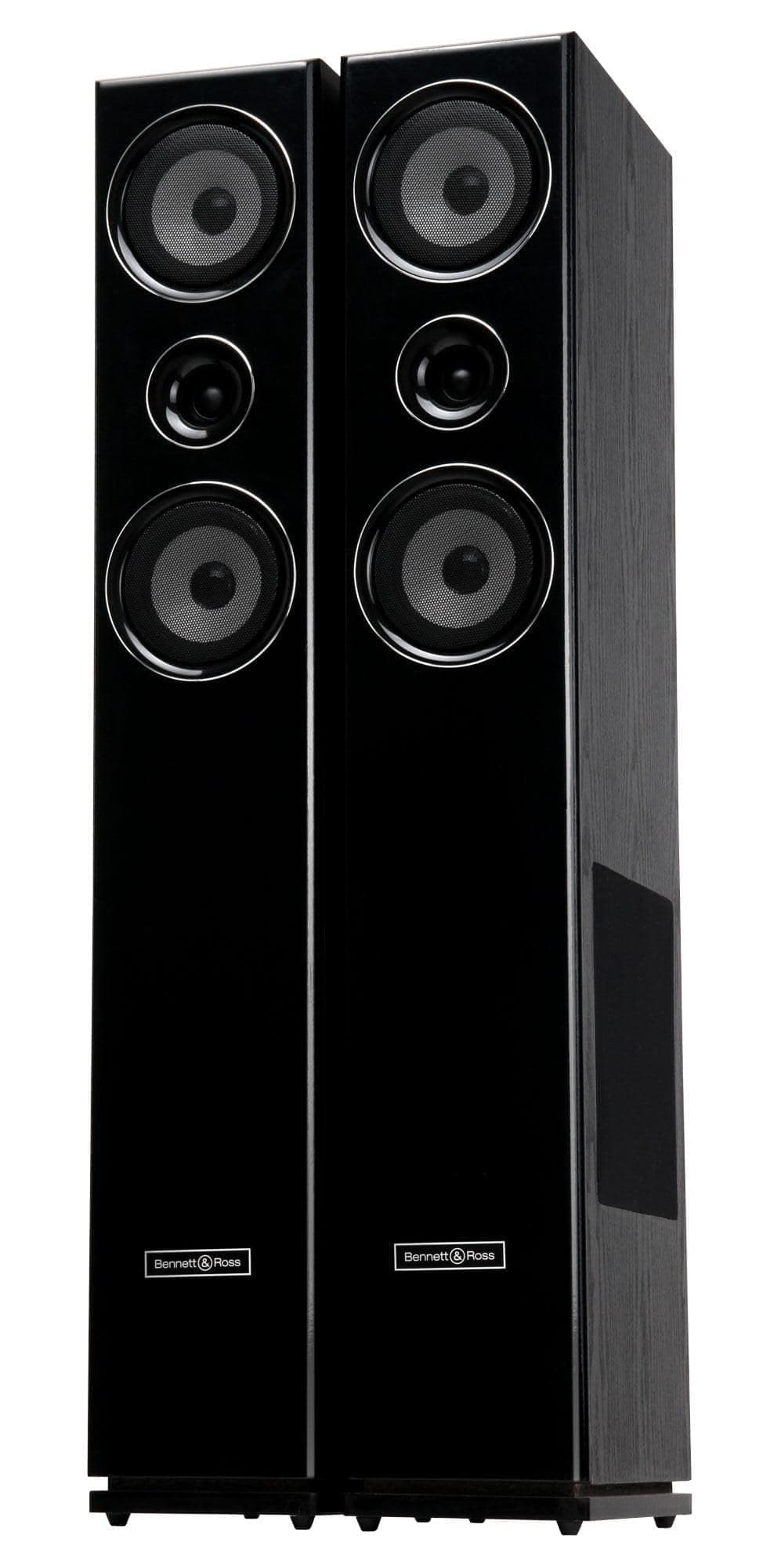 Bennett & Ross Stratosphere MK11 HiFi Tower Speaker Pair - Black 2 x 150W RMS