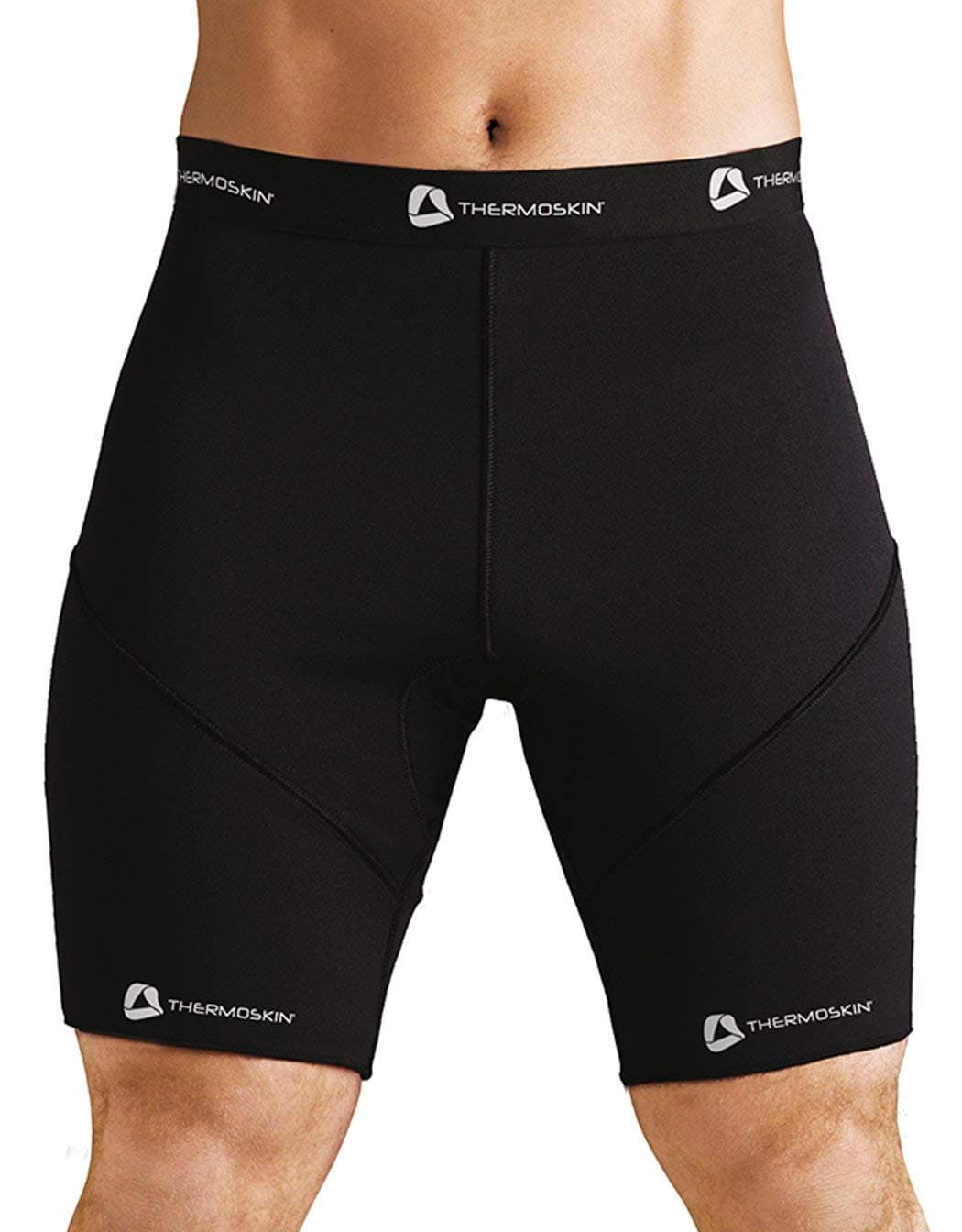 Thermoskin Athletic Compression Shorts, Black, Medium