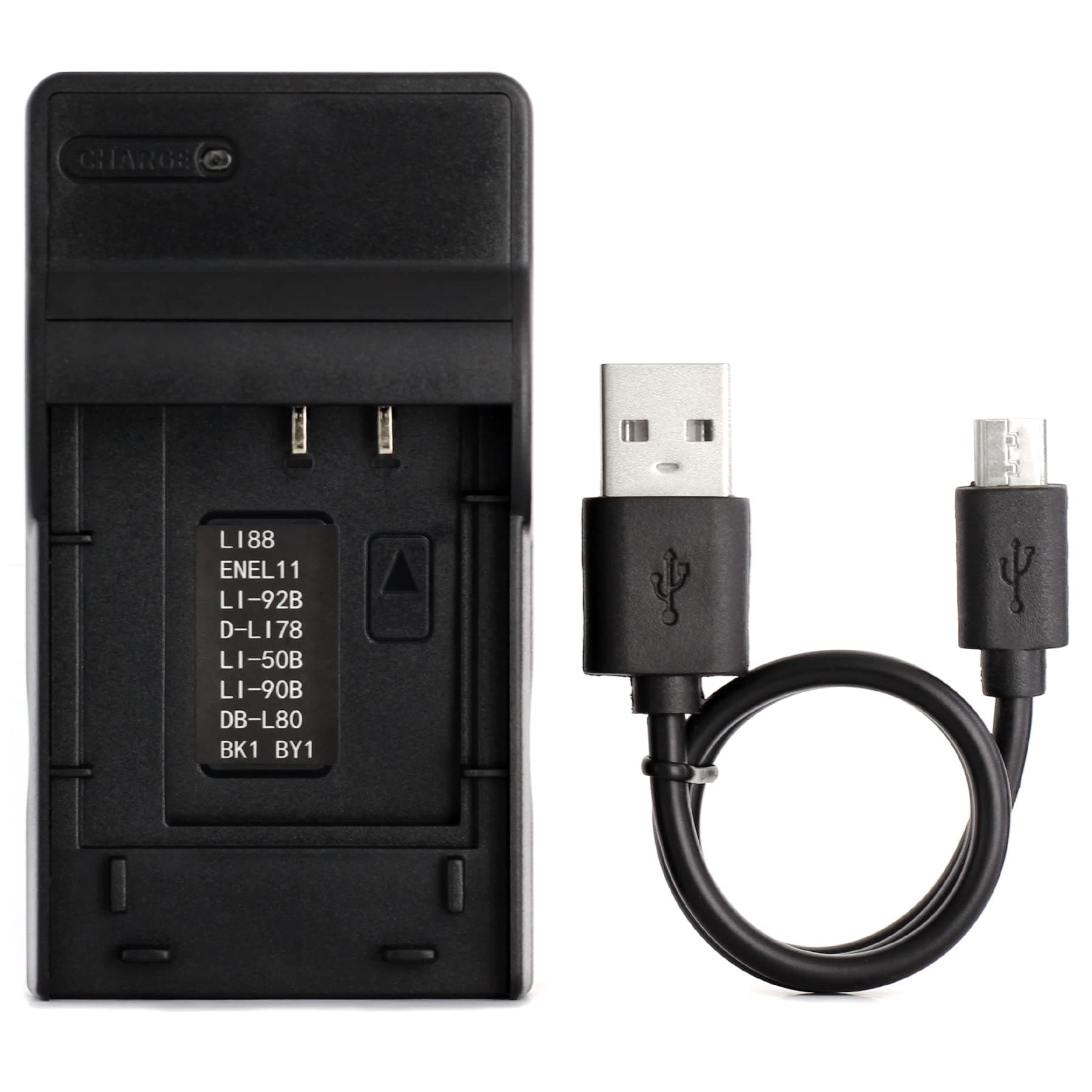 Norifon NP-BK1 USB Charger for Sony Cyber-shot DSC-S750, DSC-S780, DSC-S950, DSC-S980, DSC-W180, DSC-W190, DSC-W370, MHS-PM5, Webbie HD, Webbie MHS-PM1 Camera and More