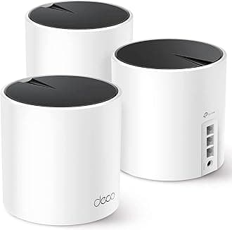 TP-Link Deco AX3000 WiFi 6 Mesh System(Deco X55) - Covers up to 6500 Sq.Ft., Replaces Wireless Router and Extender, 3 Gigabit ports per unit, supports Ethernet Backhaul (3-pack)