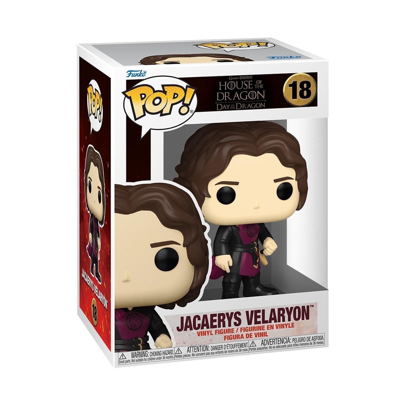 POP TV: House of The Dragon Jacaerys Velaryon - Collectable Vinyl Figure - Gift Idea - Official Merchandise - for Kids & Adults - TV Fans - Model Figure for Collectors and Display