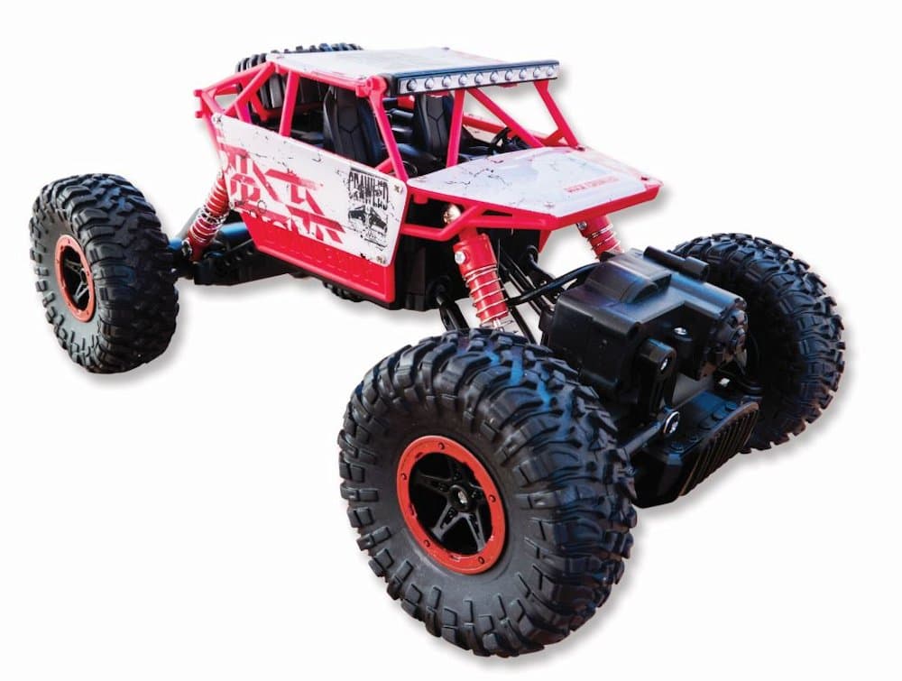 Siva Siva50 400 Toys Rock Crawler Crusher Racing Car, 1:18, Red