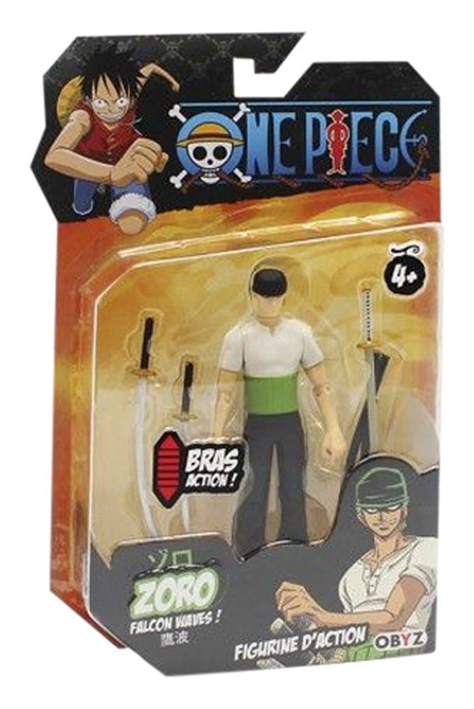Abysse SMIFIG012 Obyz One-Piece Roronoa Zoro Action Figure, 5"