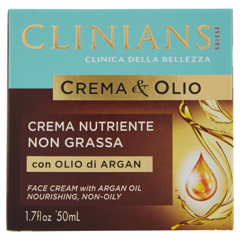 Clinians Nourishing Face Cream with Argan Oil 1.7 Fl Oz/ 50ml