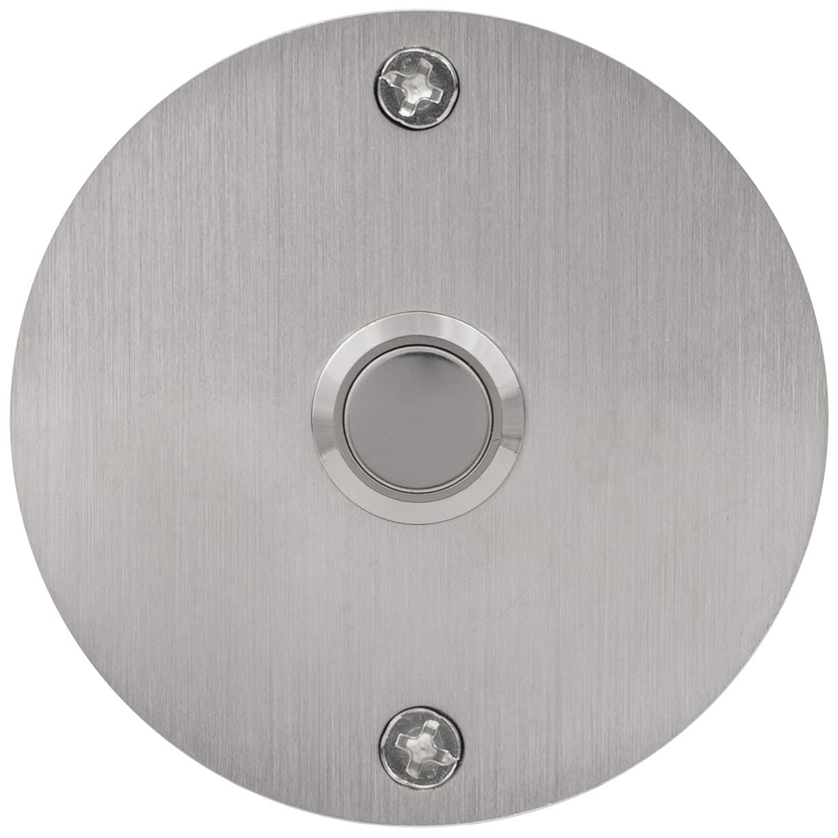 WaterwoodRound Stainless Steel Doorbell - Wired High Quality Modern Push Button