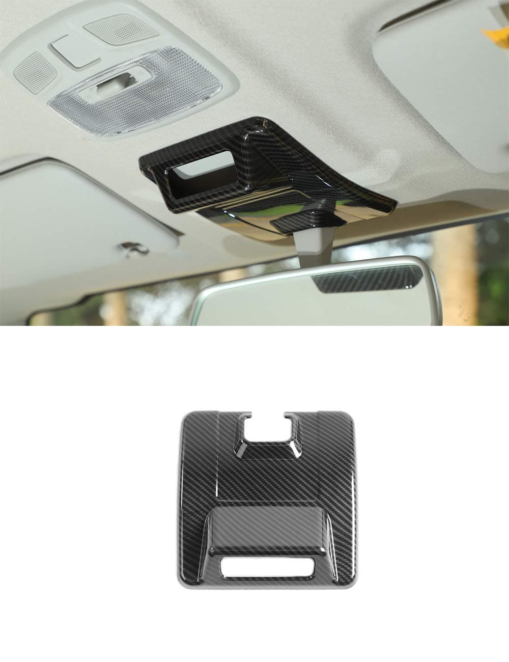 Jimny ABS Car Rearview Mirror Base Cover, Mirror Base Decorative Cover for Suzuki Jimny 2019-2020