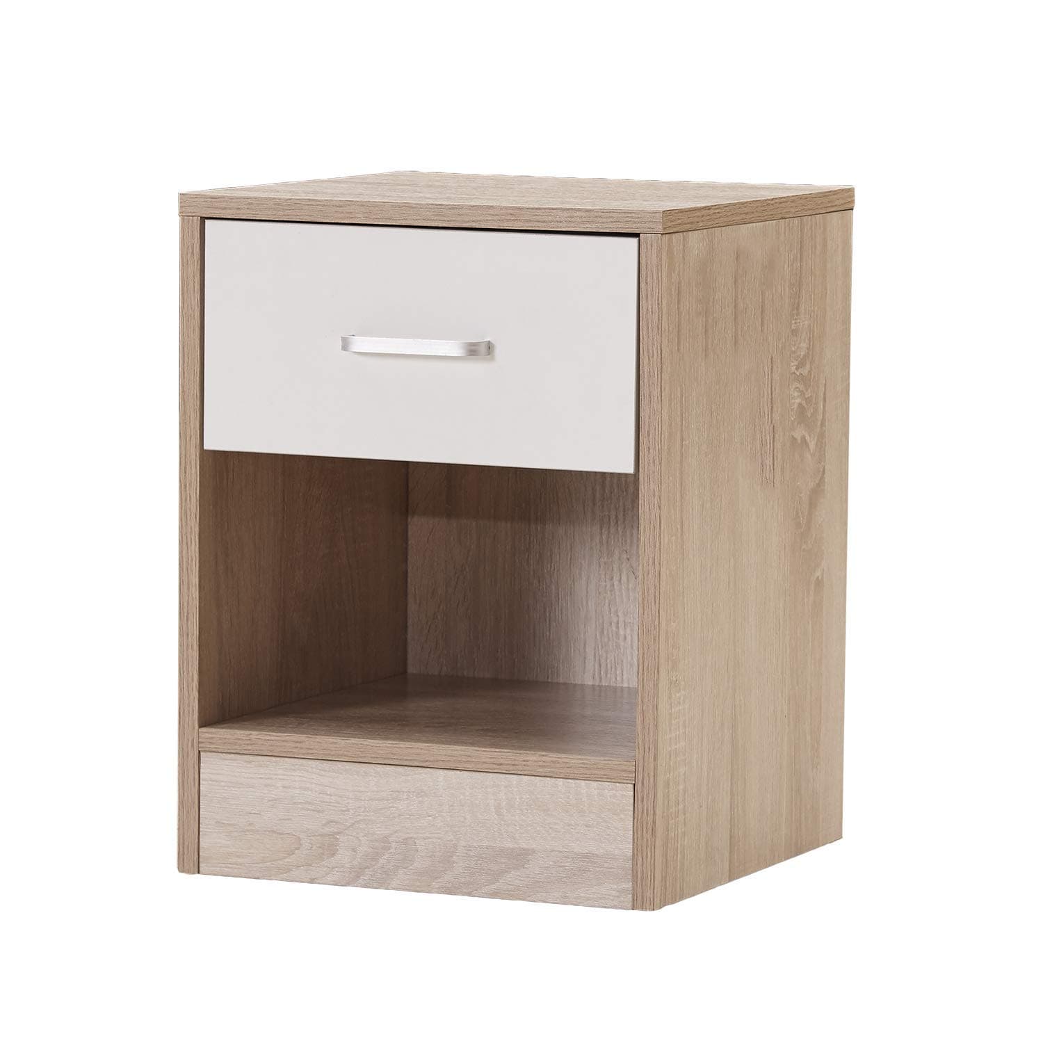 ST KILDA Sand Dunes FLOWER DESIGN Square Biscuit Tin / Cookie / Cake Tin / Kitchen Storage Tin - 22cm by St Kilda