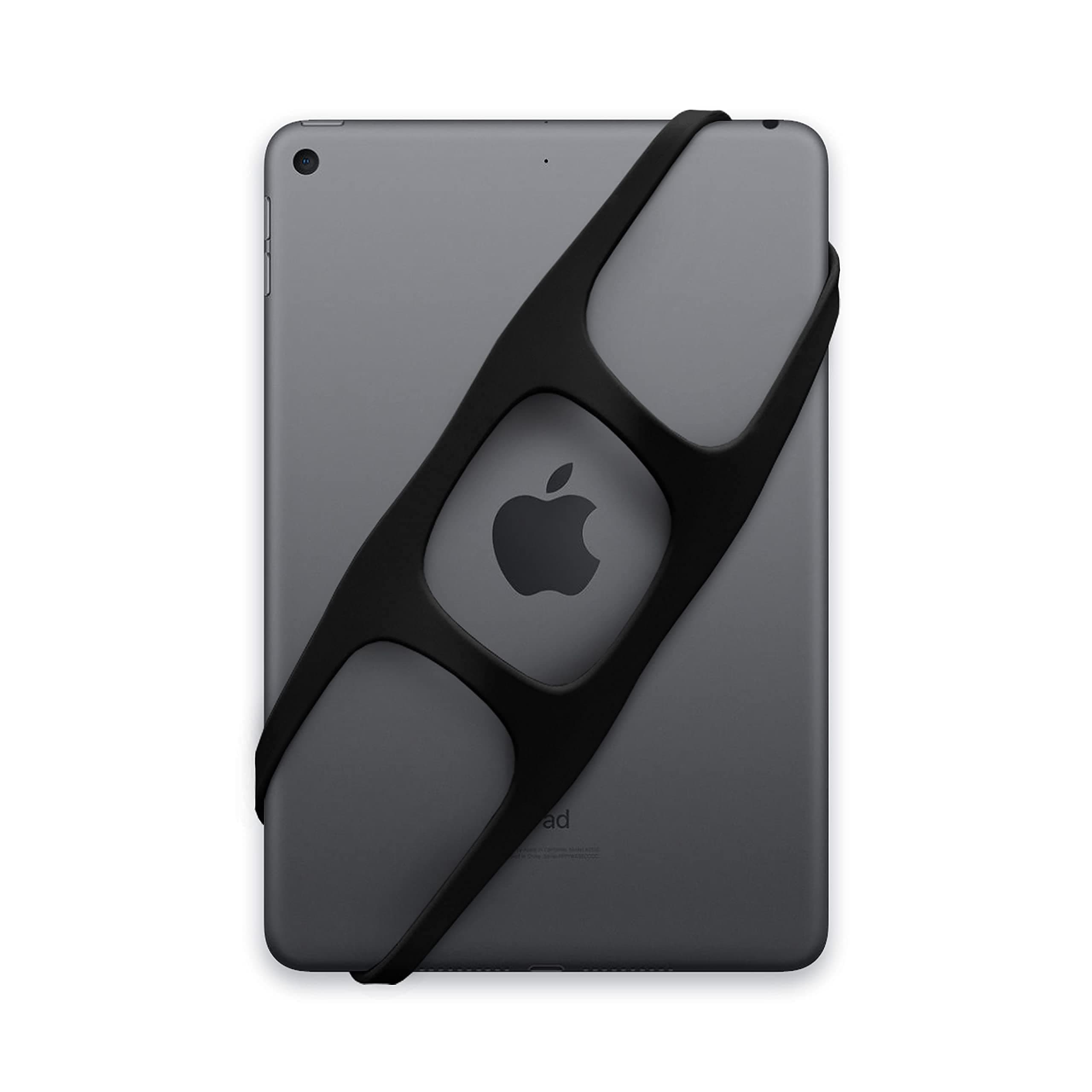 Grip, Handle, Holder for iPad Mini Compatible with Kindle Paperwhite, Amazon Fire or Any Tablet or e-Reader with Screen displays of 9 inches or Less. (D3m Black)