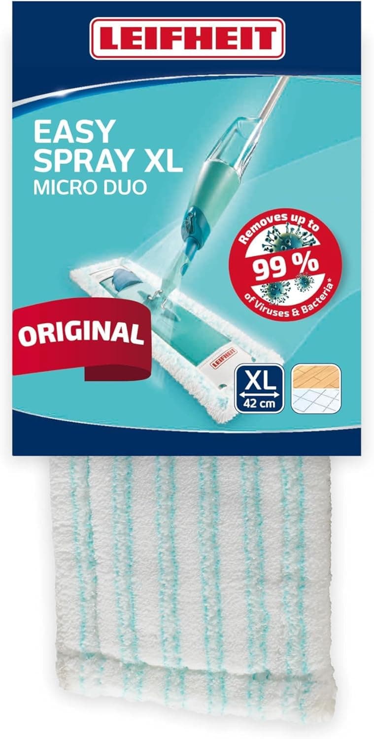 Wiper Cover Easy Spray XL Micro Duo, Microfibre, White, 55 x 16 x 2 cm