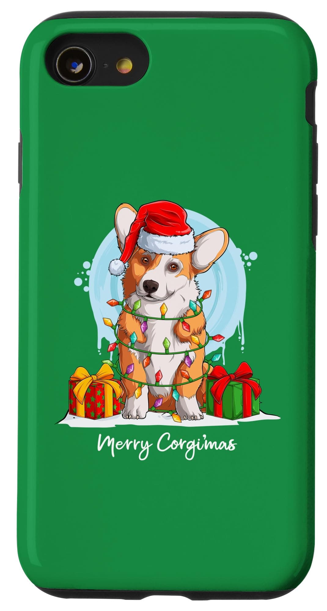 iPhone SE (2020) / 7 / 8 Merry Cori'mas, Merry Christmas, Corgi Pup Case
