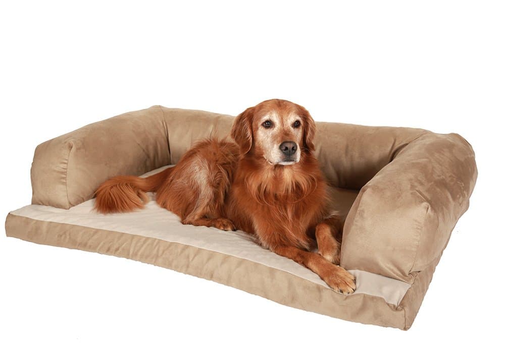 Caddis Beasley's Couch Dog Bed PolySuede Sage X-Large 36" x 48"