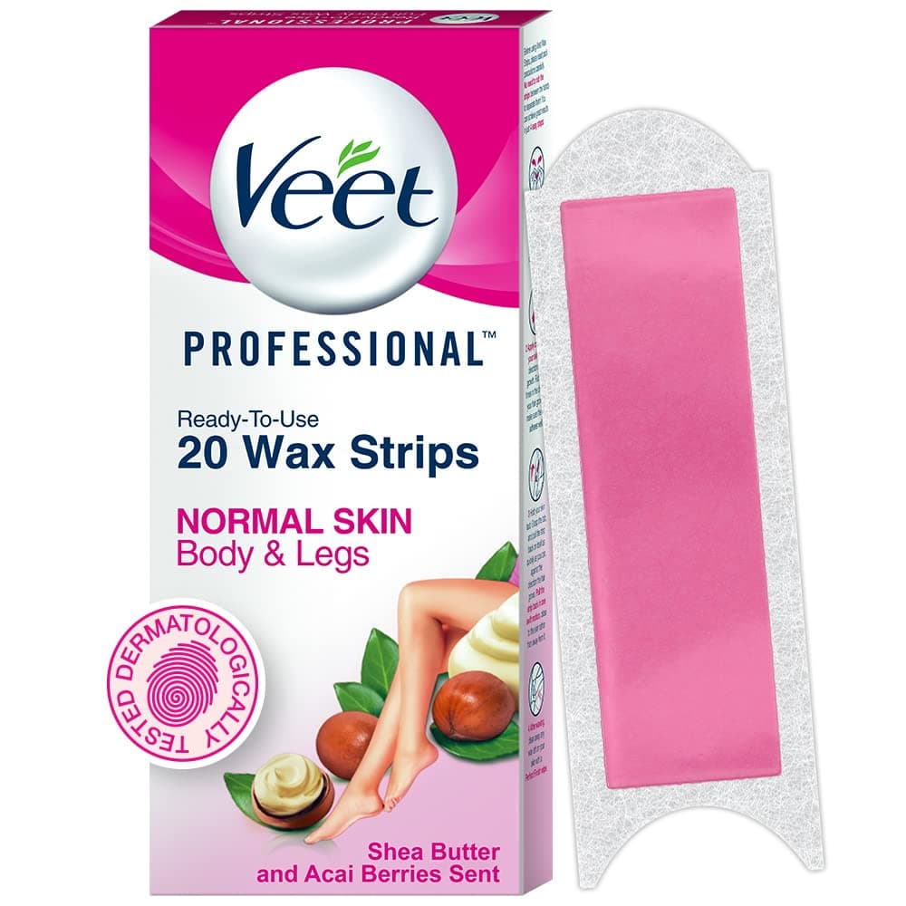 Full Body Waxing Kit for Normal Skin,20 Strips