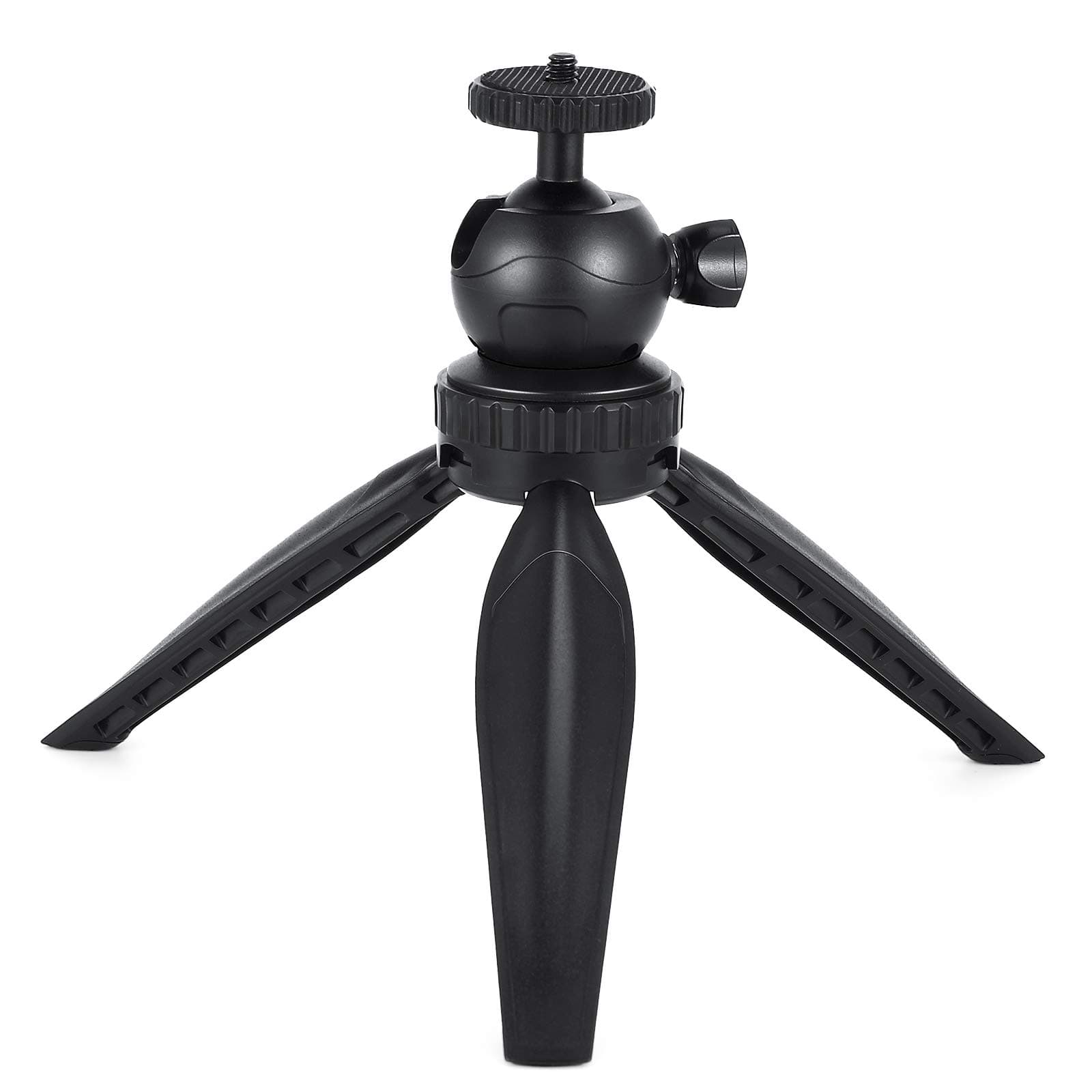 Mini Tripod, Projector Tripod, SAMZUY with 360° Metal Rotatable Ball Head for Home Cinema, Vlog, Travel, Work, and More Scenes, Compatible with Projectors, DSLR, Mini Webcam, DVR
