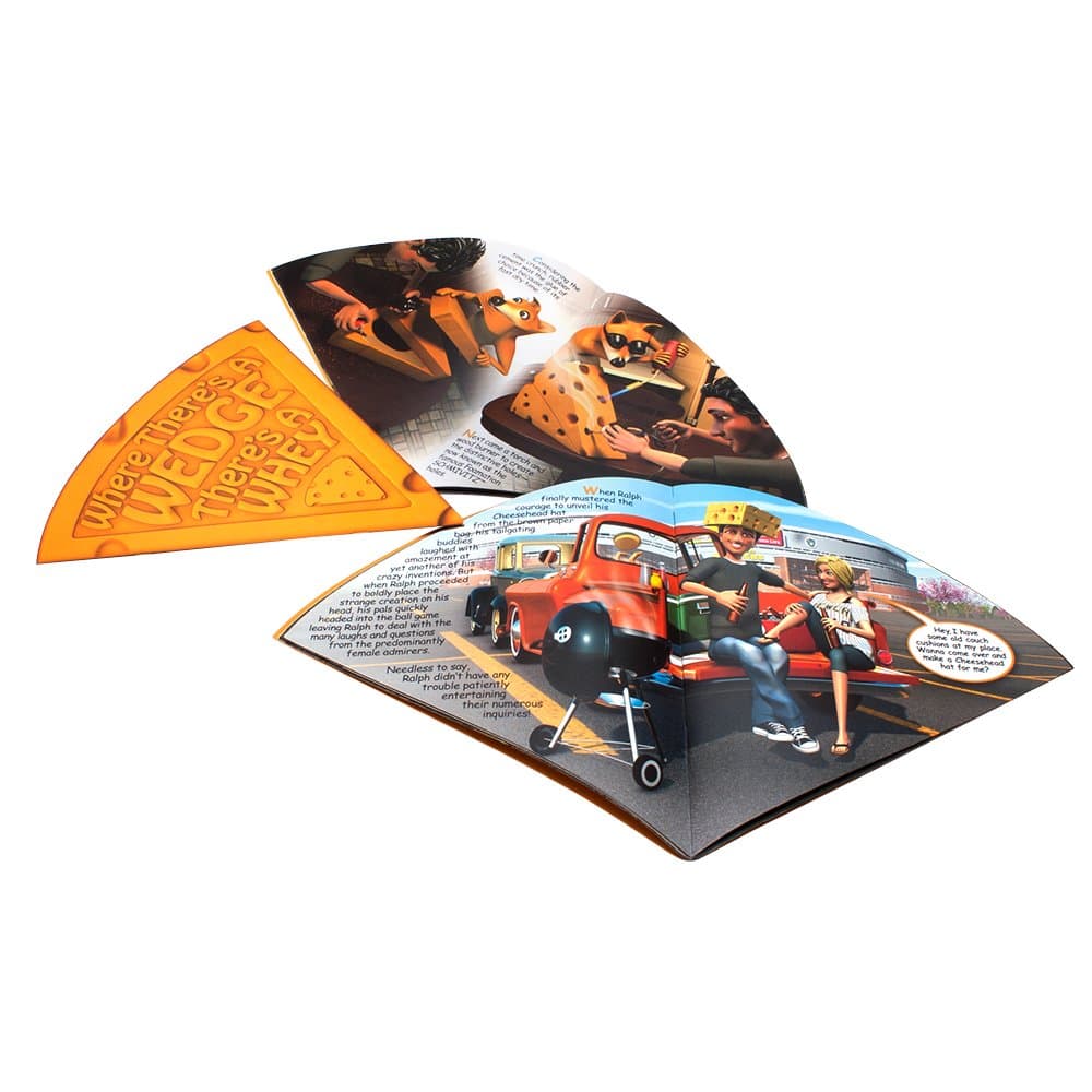 Cheesehead The Story, Where There's A Wedge, There's A Whey Book