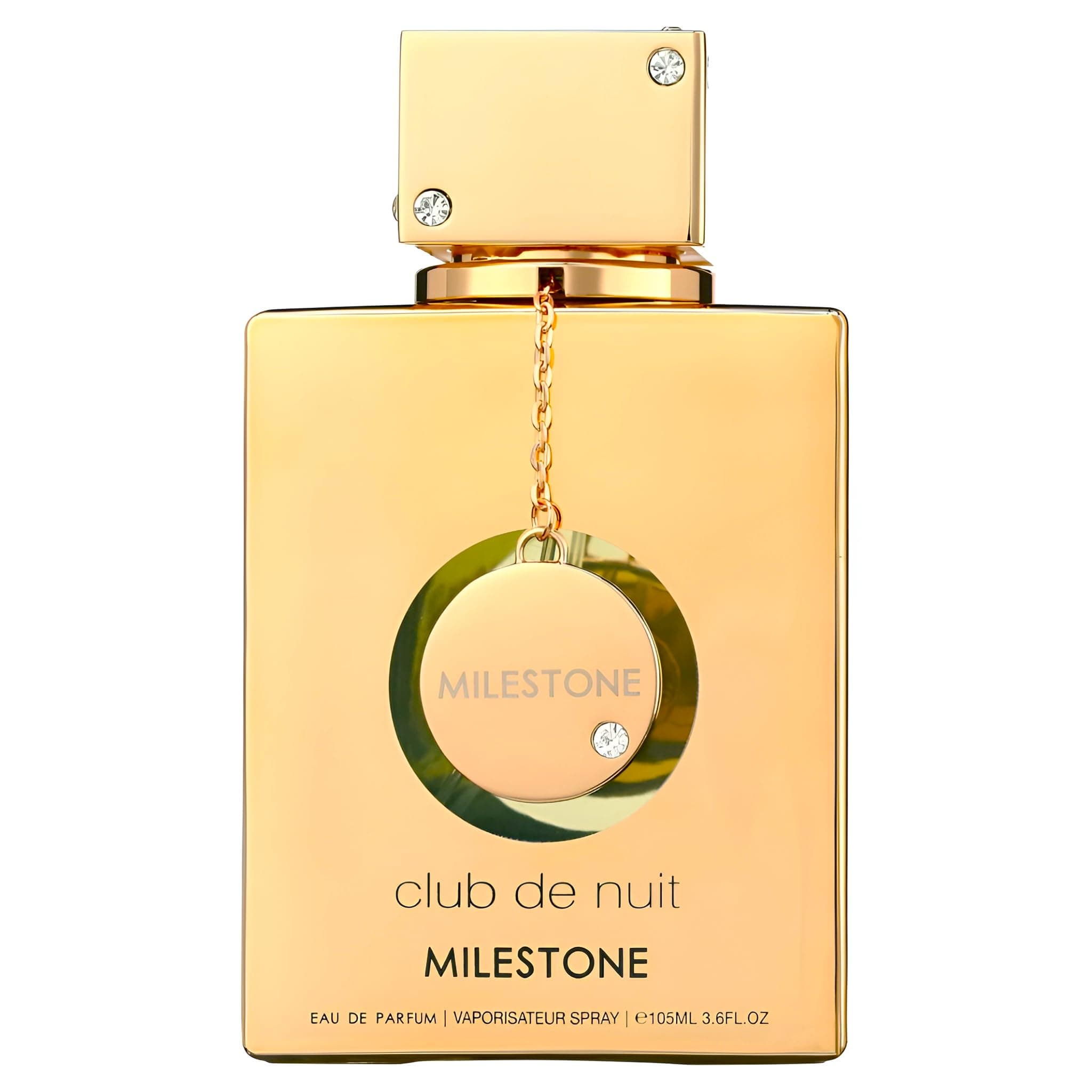 Club De Nuit Milestone for Unisex Eau de Parfum Spray, 3.6 Ounce