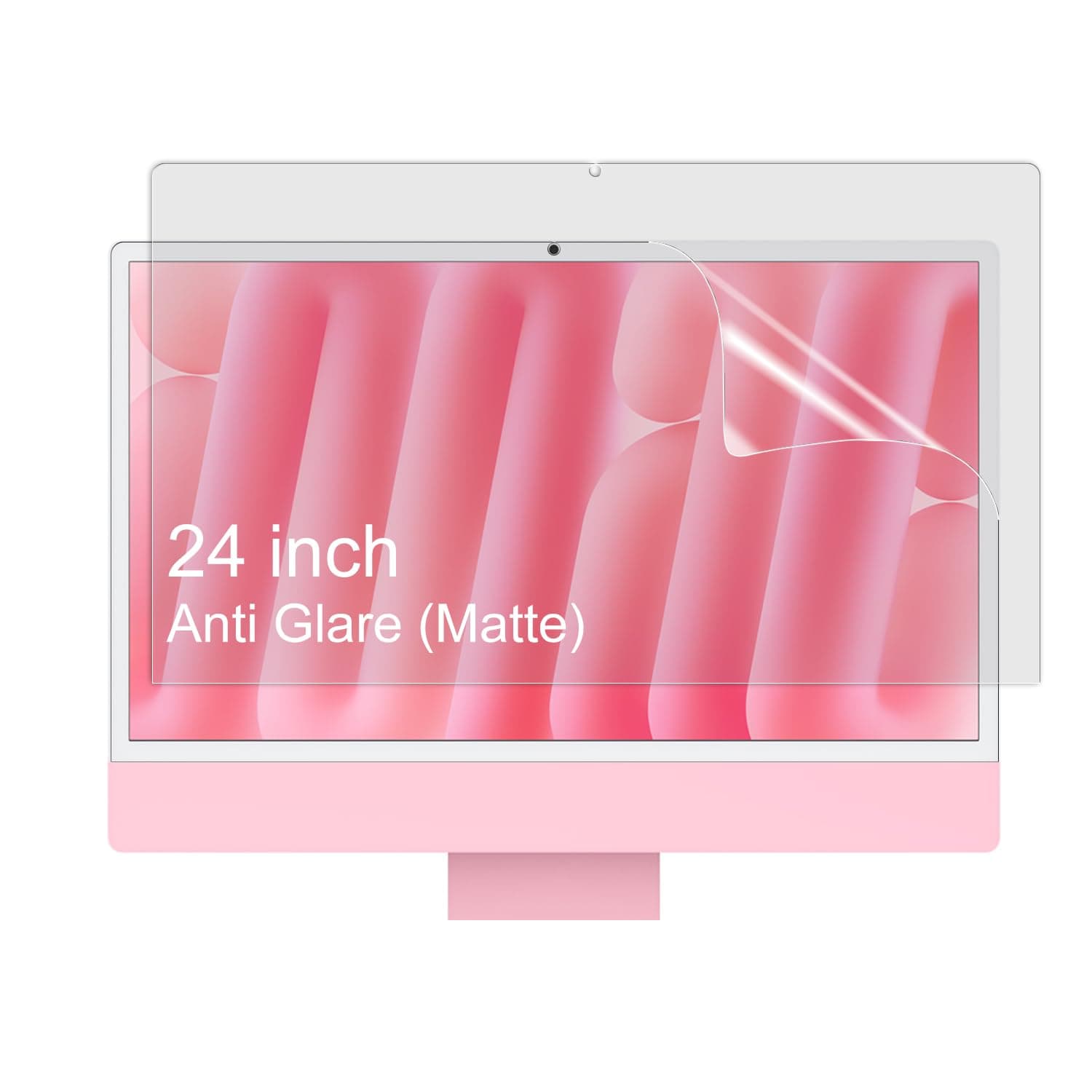 2 Pack Designed for iMac 24 inch Screen Protector (M4 M3 M1 Chip 2024-2023-2021), Anti Glare and Anti Fingerprint (Matte) Shield