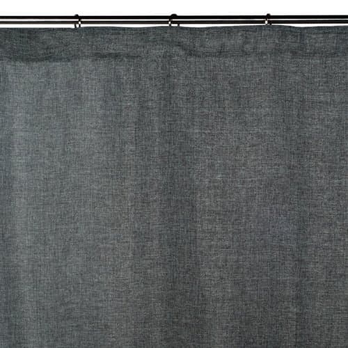MADURA Sheer Curtain Cinnamon 138"X114" Dark Grey - 1 Single Panel