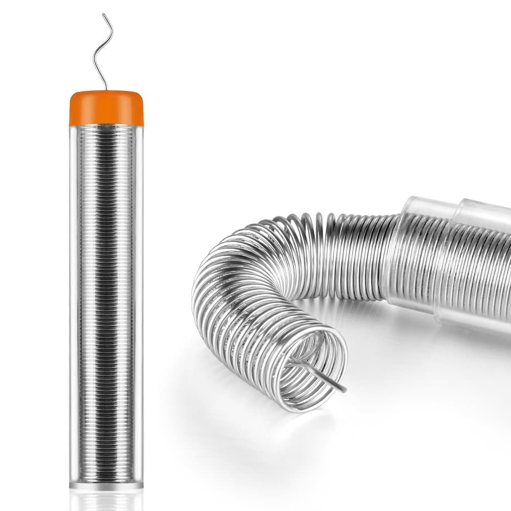 Solder Wire with Flux Rosin Core Tin Lead 63/37 0.031" Diameter 0.42oz in Storage Tube Welding Soldering DIY Works