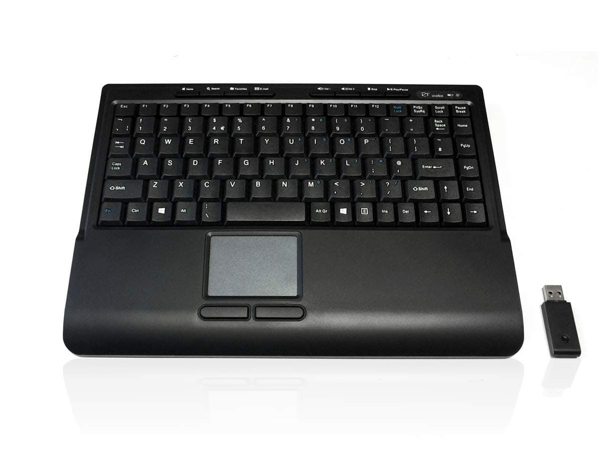 540 RF - Wireless 2.4GHz RF Multimedia Mini Keyboard with Touchpad