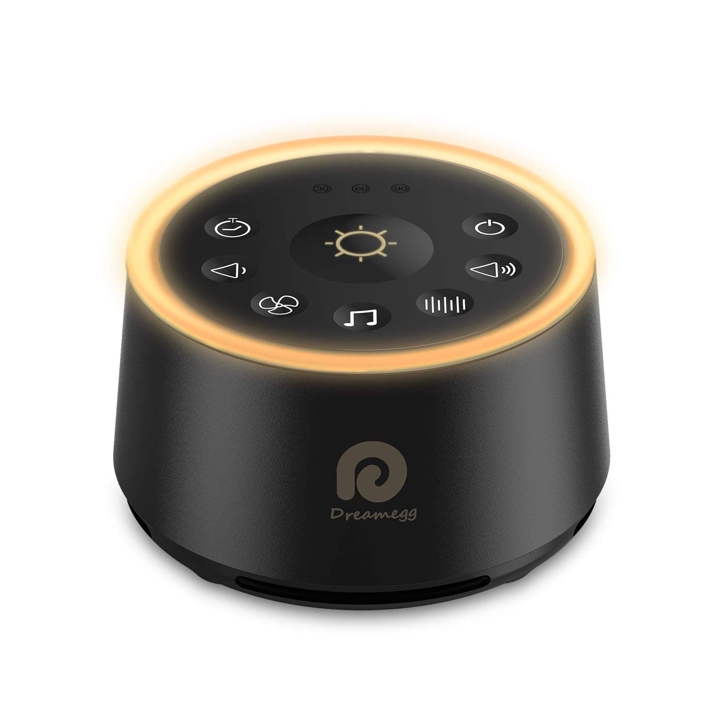 White Noise Machine - Sound Machine for Adult Baby Kid, Noise Machine for Sleeping with 24 Calming Sound, Ambient Nightlight, Continuous or Timer, Loud Sleep Machine for Home Nursery Office