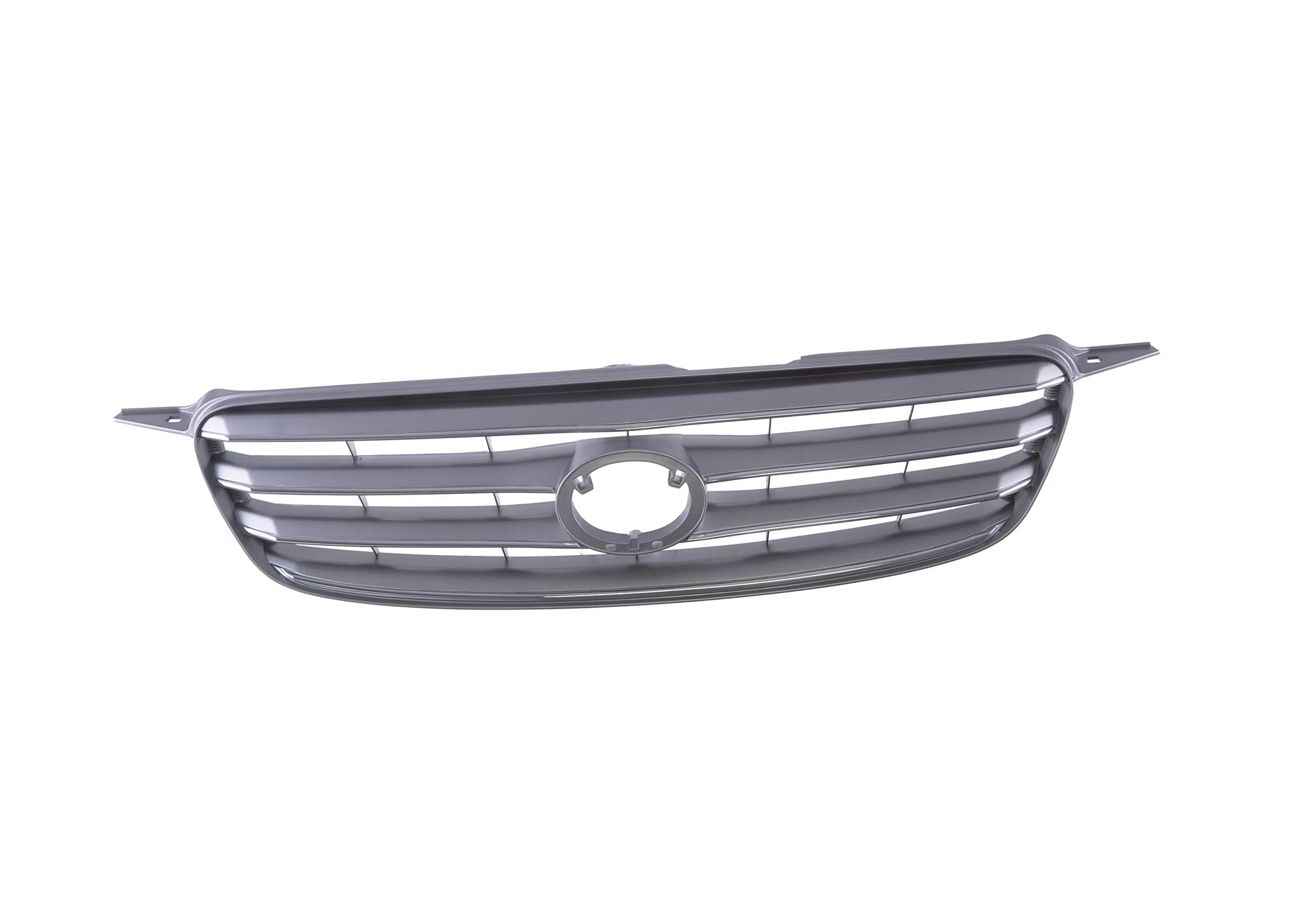 CarPartsDepot Replacement Parts Front Plastic Grille Grill Assembly New Chrome Frame Cross Bar Grid Compatible With 2003-2004 Toyota Corolla TO1200244 5310002020