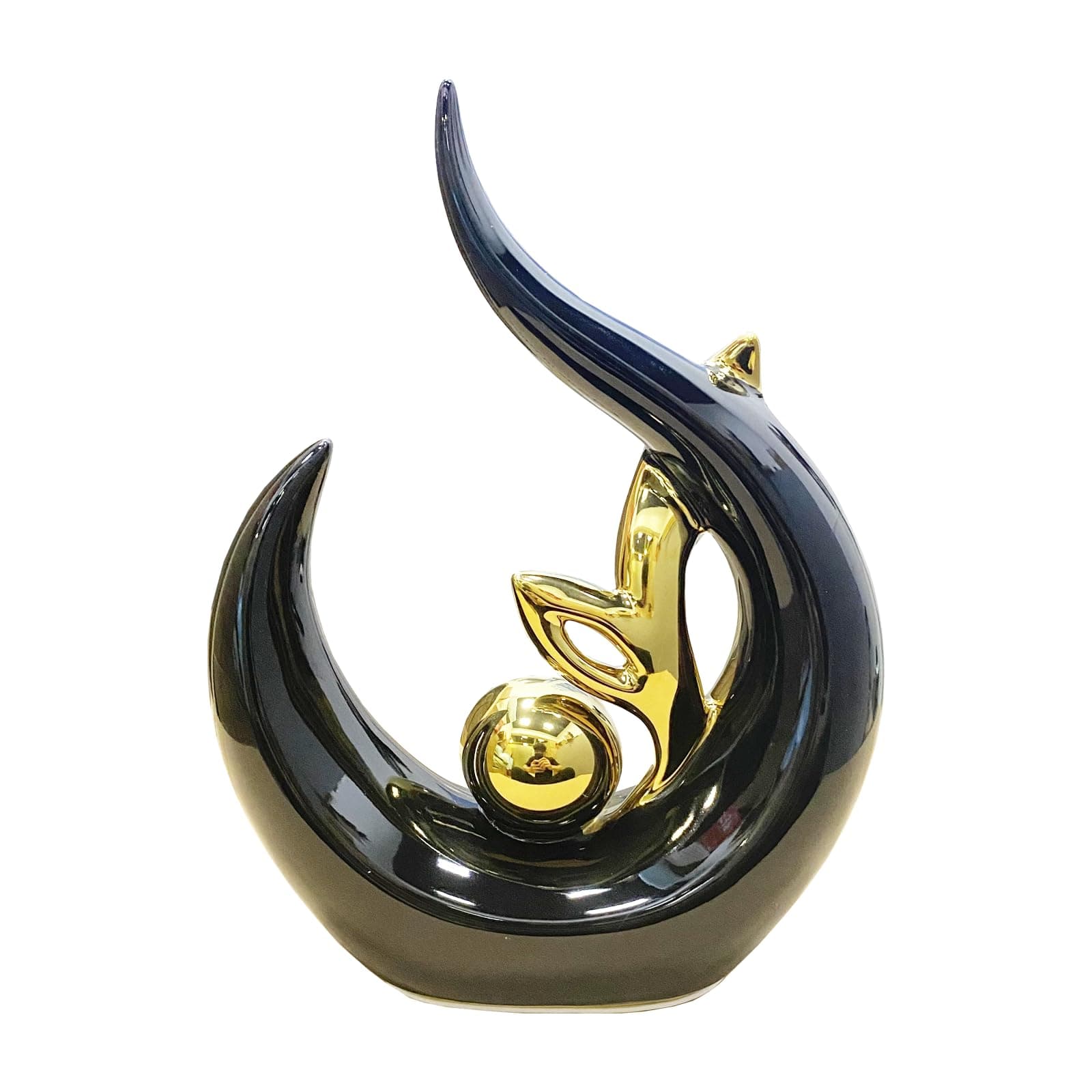 Hopeful Statue Decor Art Ceramic Modern Decor Modern Abstract Abstract Art Ceramic Statue（B）