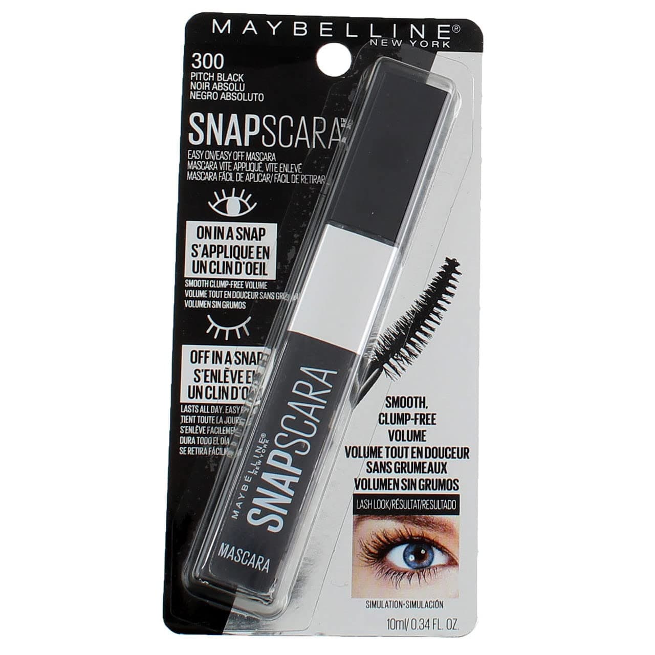 SnapscaraMaybelline Vex Snap Lash Wsh :Pitch Black