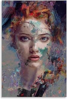 LJCYUAN Yossi Kotler PaintingPosters for Boys And Girls' Rooms Poster Decorative Painting Canvas Wall Art Living Room Posters Bedroom Painting Unframe-style08x12inch(20x30cm)