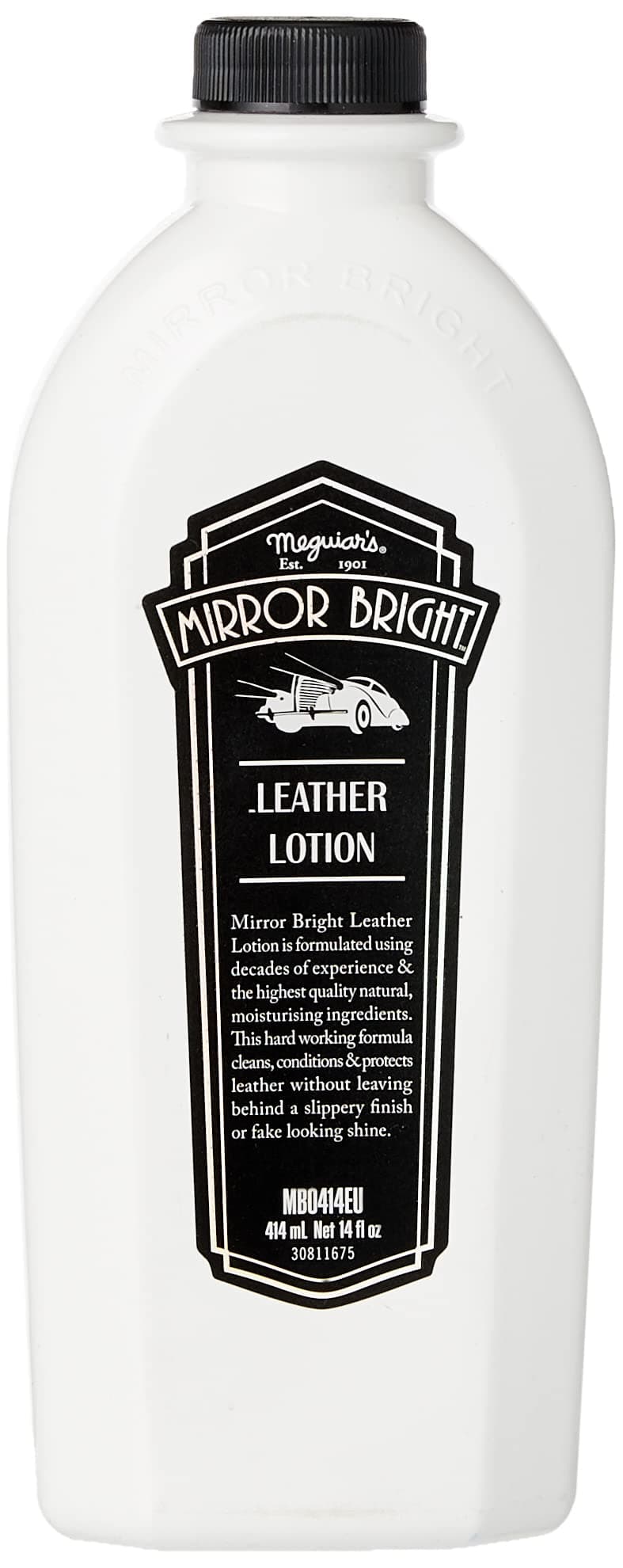 Meguiar's MB0414EU Mirror Bright Car Leather Lotion All In One 414ml