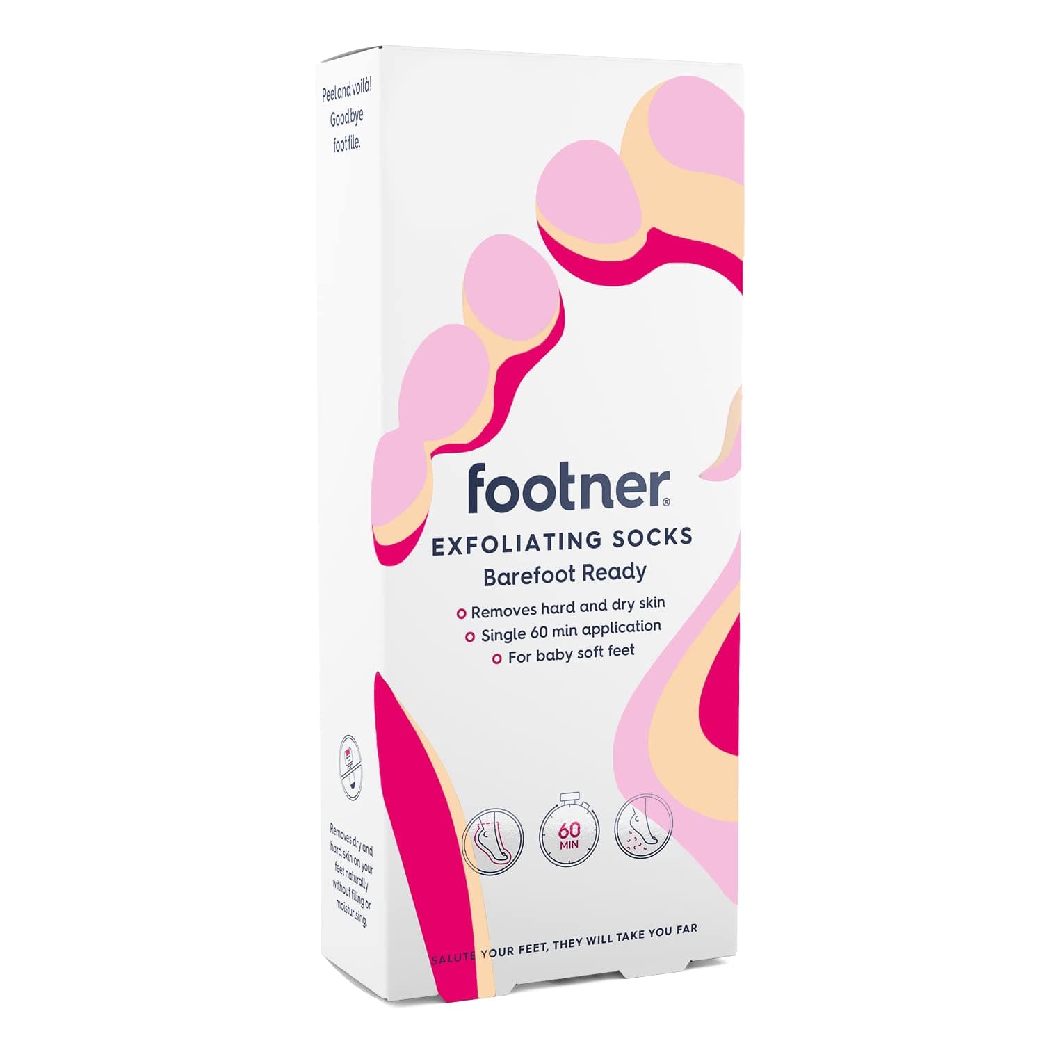 Footner Exfoliating Socks Total Callus Remover by Footner
