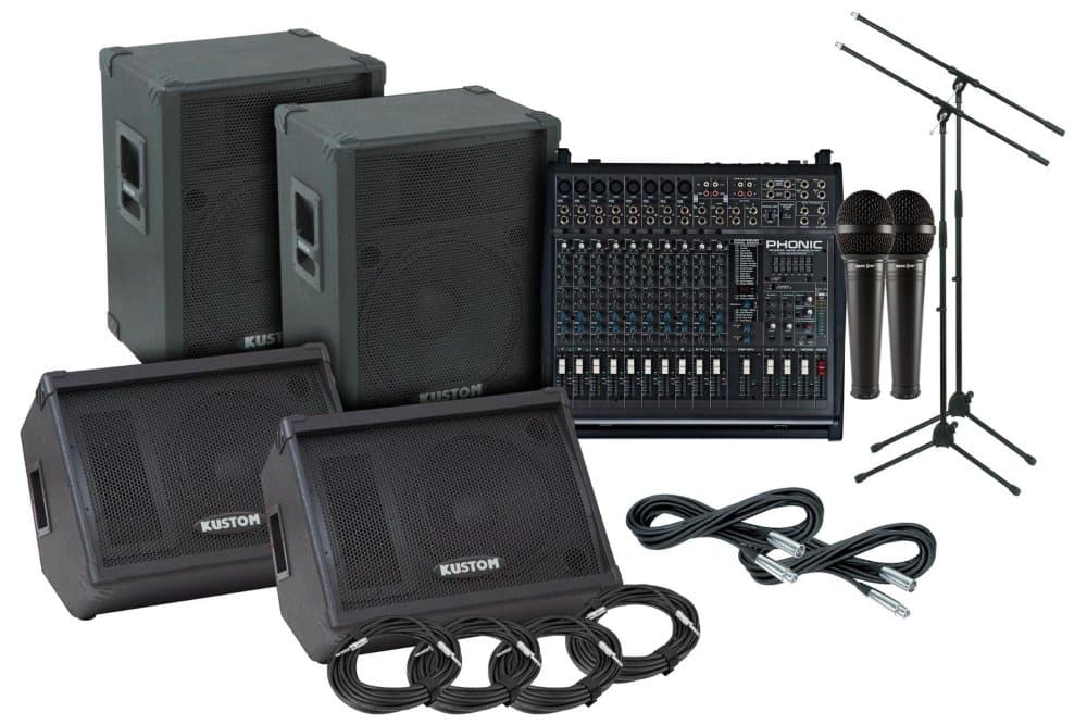 KPC15 Phonic 1860 PA/Monitor Package