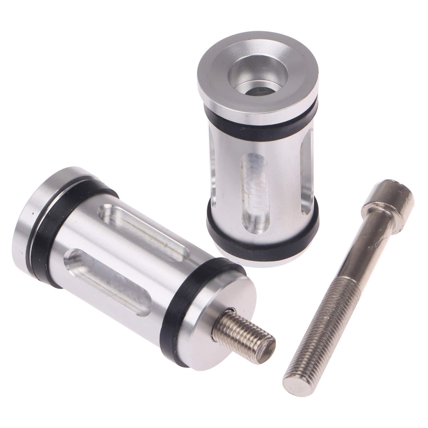 Pair Universal Motorcycle Foot Shifter Peg Compatible with Harley Sportster Dyna Softail,Chrome