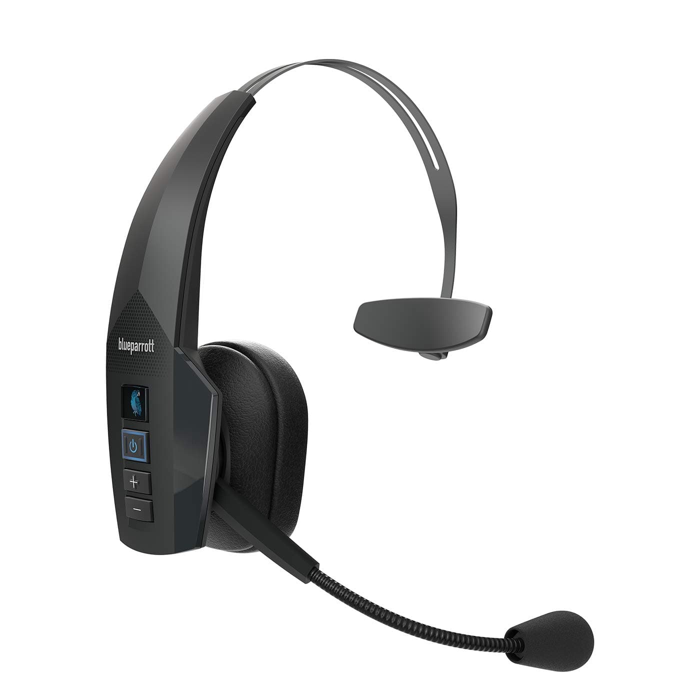 BlueParrott B350-XT Noise Cancelling Trucker Bluetooth Headset â Updated Design with Industry Leading Sound & Improved Comfort, Extended Wireless Range - Ideal for Anyone On-The-Go, Black